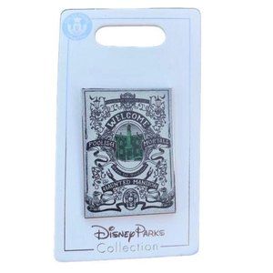 Disney Parks Haunted Mansion Welcome Foolish Mortals Pin